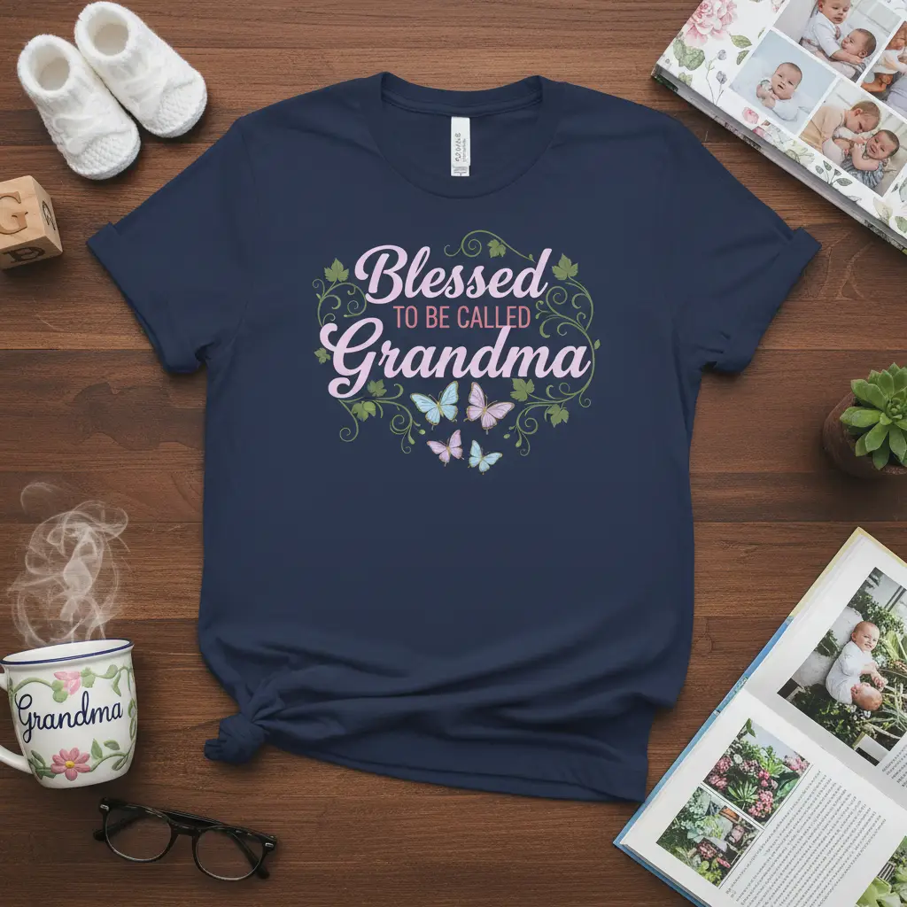 Blessed to Be Called Grandma T-Shirt | Perfect Gift for Grandmothers