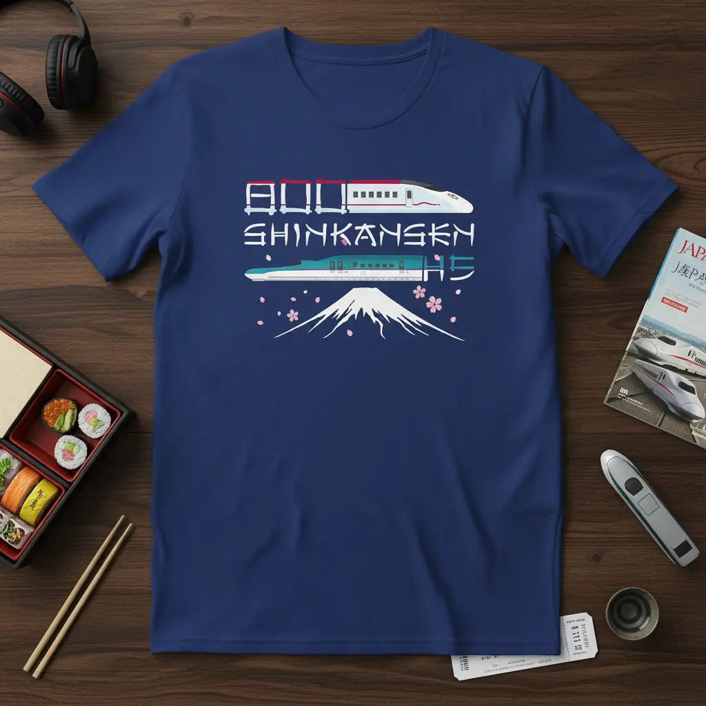 Bll Shinkansen Hs Japan Train T-Shirt for Enthusiasts