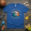 Blue Wave Rockwall soccer t-shirt design featuring a stylized wave, soccer ball, and team name with "Est. 2026"