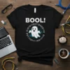 Bool! Binary Ghost T-Shirt unique graphic design printed on comfortable cotton t-shirt