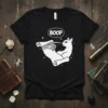 Boop Cat Skeleton Hand stylish graphic design printed on comfortable cotton t-shirt