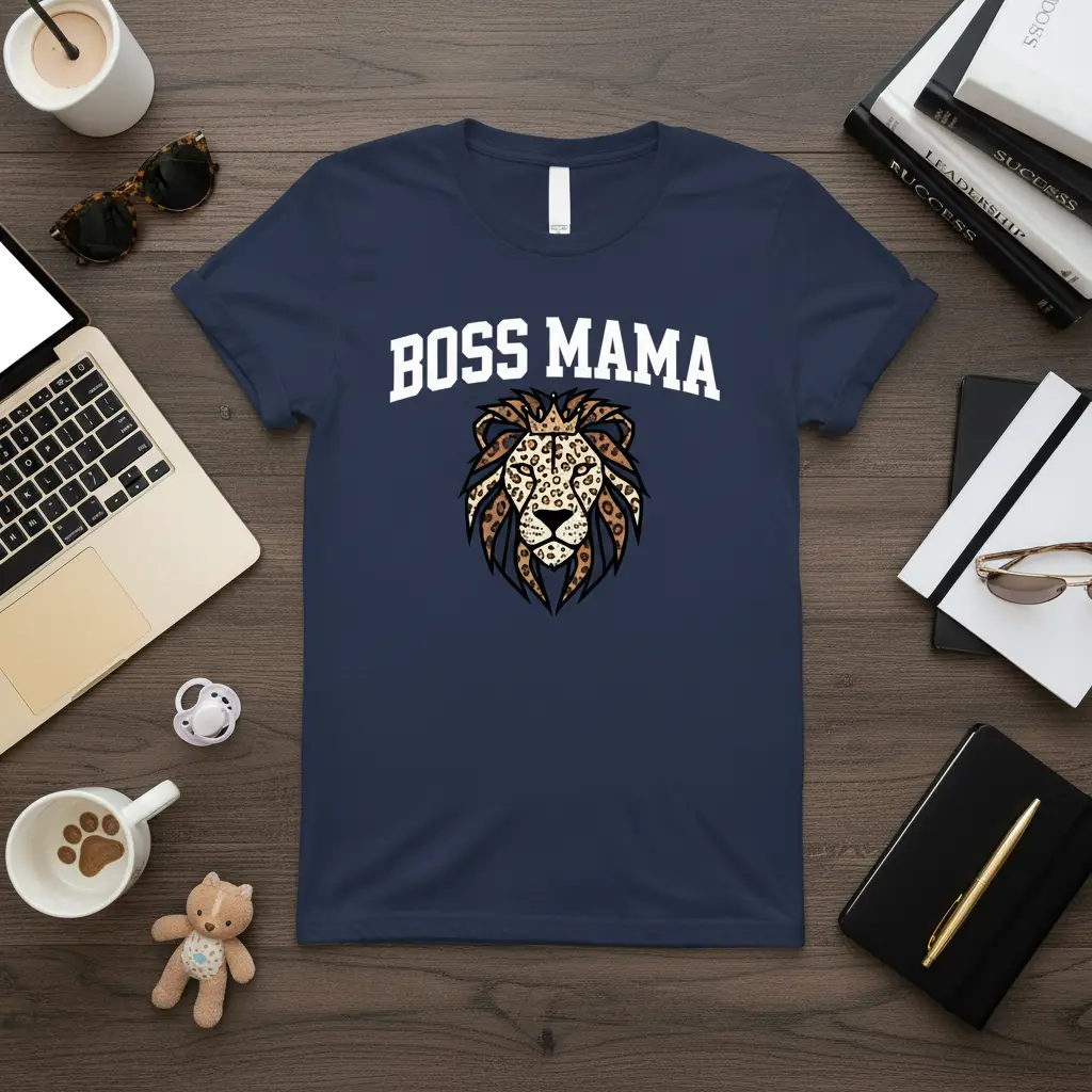 Boss Mama Lioness T-Shirt Fierce Mom Gift Idea