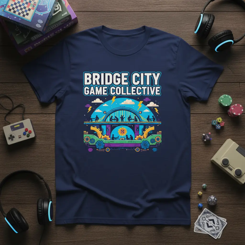 Bridge City Game Collective T-Shirt Ultimate Gamer Gift