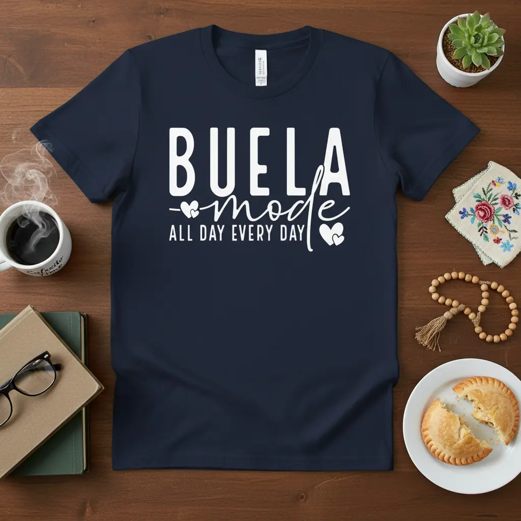 Buela Mode All Day Every Day T-Shirt Gift for Grandmas