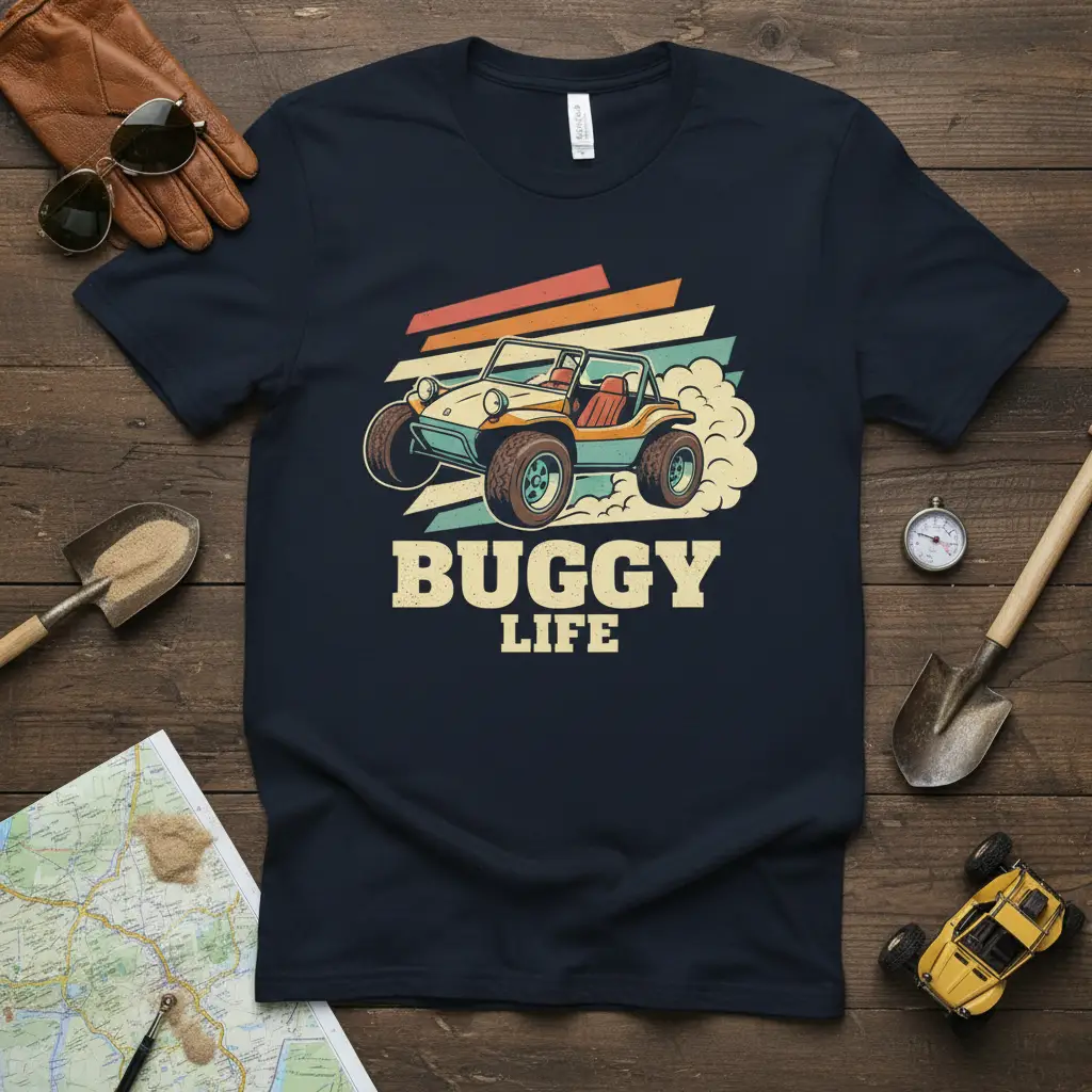 Buggy Life Vintage Off Road T-Shirt Adventure Gift