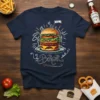 Burger T-Shirt eye-catching graphic design printed on comfortable cotton t-shirt