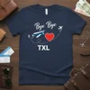 Bye Bye TXL unique graphic design printed on comfortable cotton t-shirt