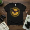 California Condor T-Shirt featuring a vintage-style circular emblem with a condor in flight over California
