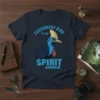 Cassowary Bird is my Spirit Animal t-shirt design featuring a colorful cassowary graphic and bold typography