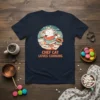 Chef Cat Loves Cooking text with a cute cat character in a chef hat surrounded by kitchen utensils on a
