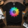 Circle of Fifths T-Shirt bold graphic design printed on comfortable cotton t-shirt