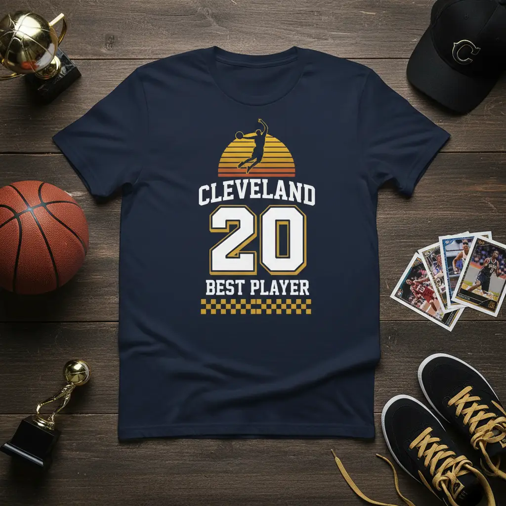 Cleveland 20 Best Player Basketball T-Shirt Fan Gift