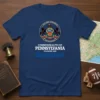 Commonwealth of Pennsylvania Bensalem Founded 1681 T-Shirt with state seal and city name