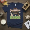 Confessions Now Come With A Side Of Ranch t-shirt with retro font and cute ranch bottle graphic
