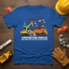 CONSTRUCTION VEHICLES HAULER DUMPER text design featuring unique typography on quality t-shirt