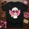 Cool Cherub Bubblegum Peace Sign bold graphic design printed on comfortable cotton t-shirt