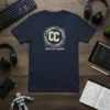 Creative Coders T-Shirt featuring the text "CC CREATIVE CODERS" within a circular, tech-inspired graphic
