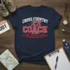 CROSS COUNTRY COACH noun. text design featuring bold typography on quality t-shirt