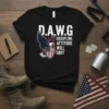 D.A.W.G Discipline Attitude Will Grit unique graphic design printed on comfortable cotton t-shirt