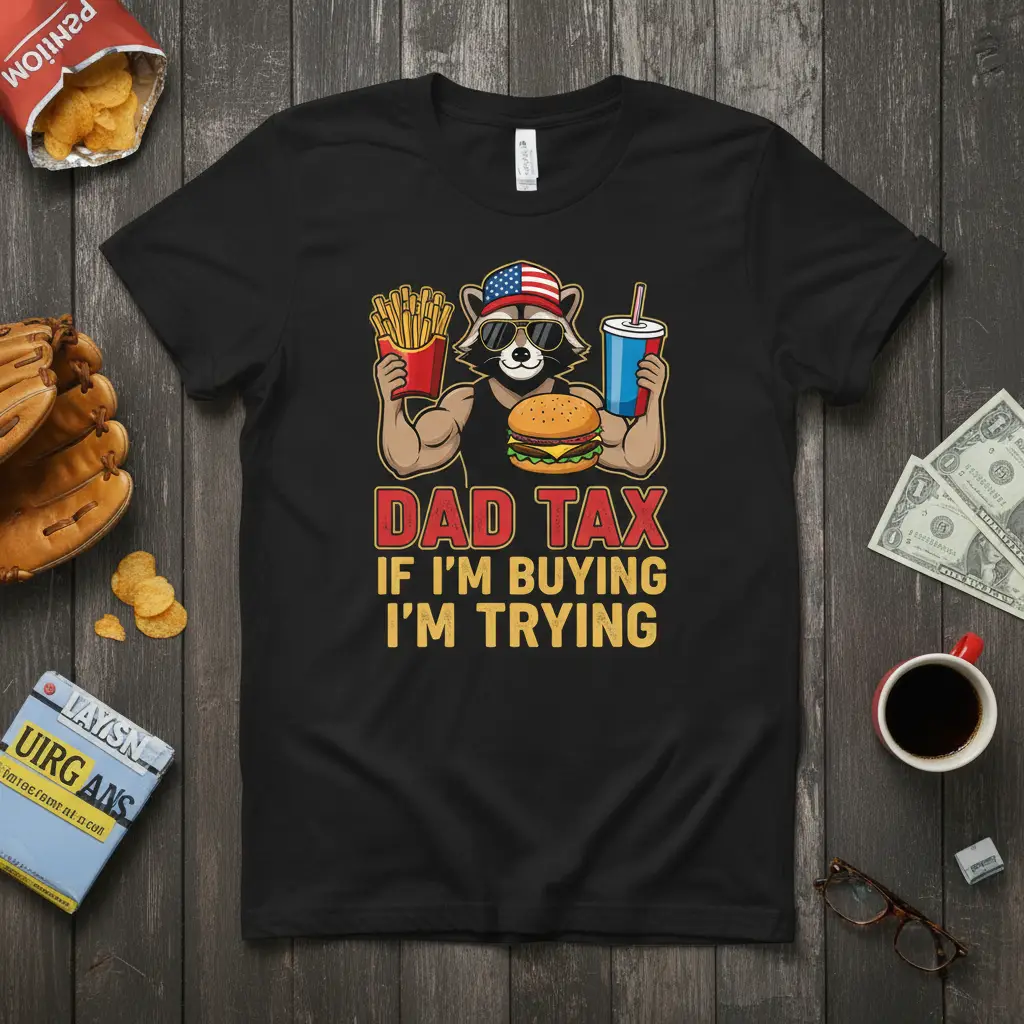 Dad Tax If I’m Buying I’m Trying Funny Dad T-Shirt