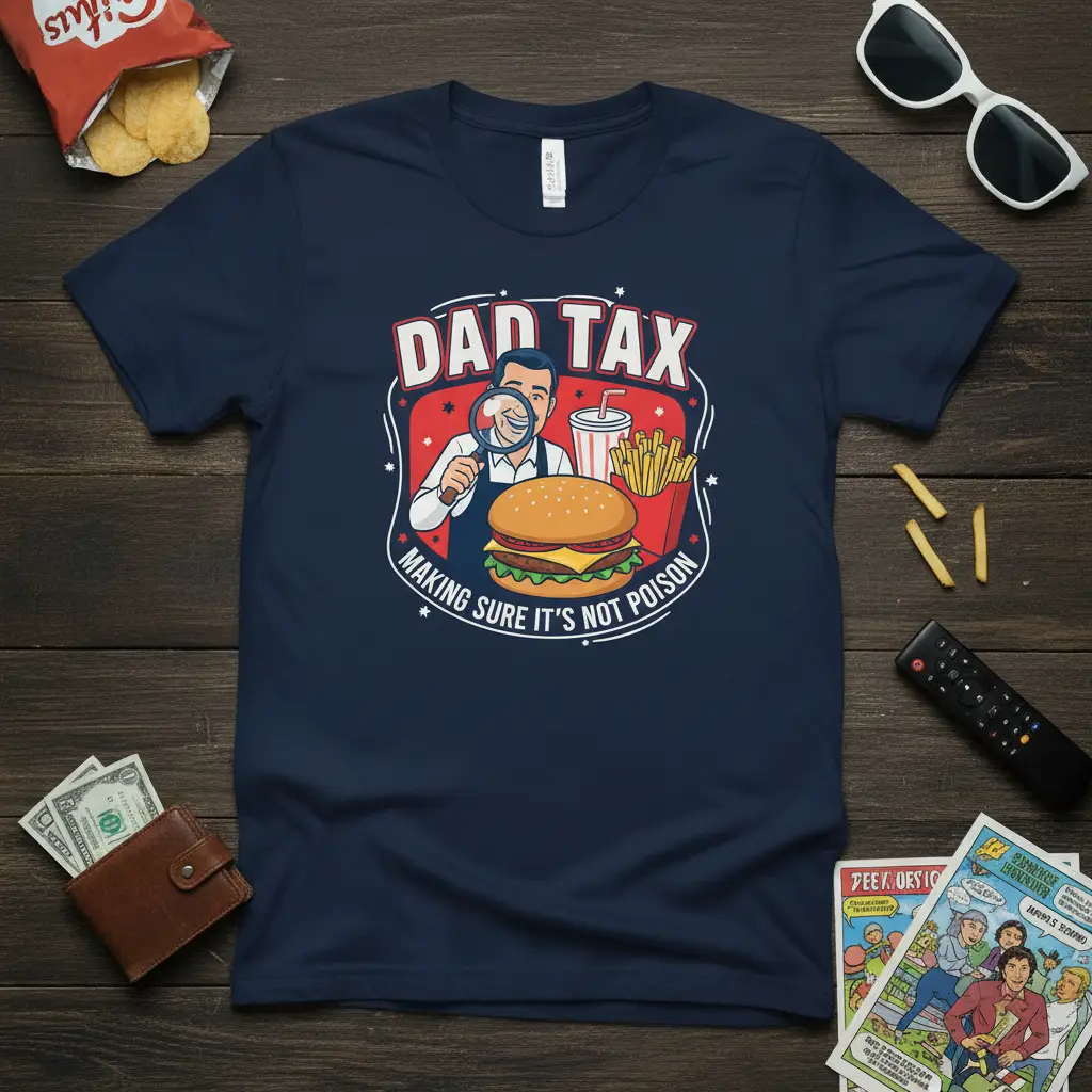 Dad Tax Making Sure It’s Not Poison Funny Dad T-Shirt