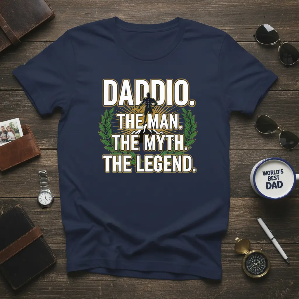 Daddio the Man the Myth the Legend T-Shirt