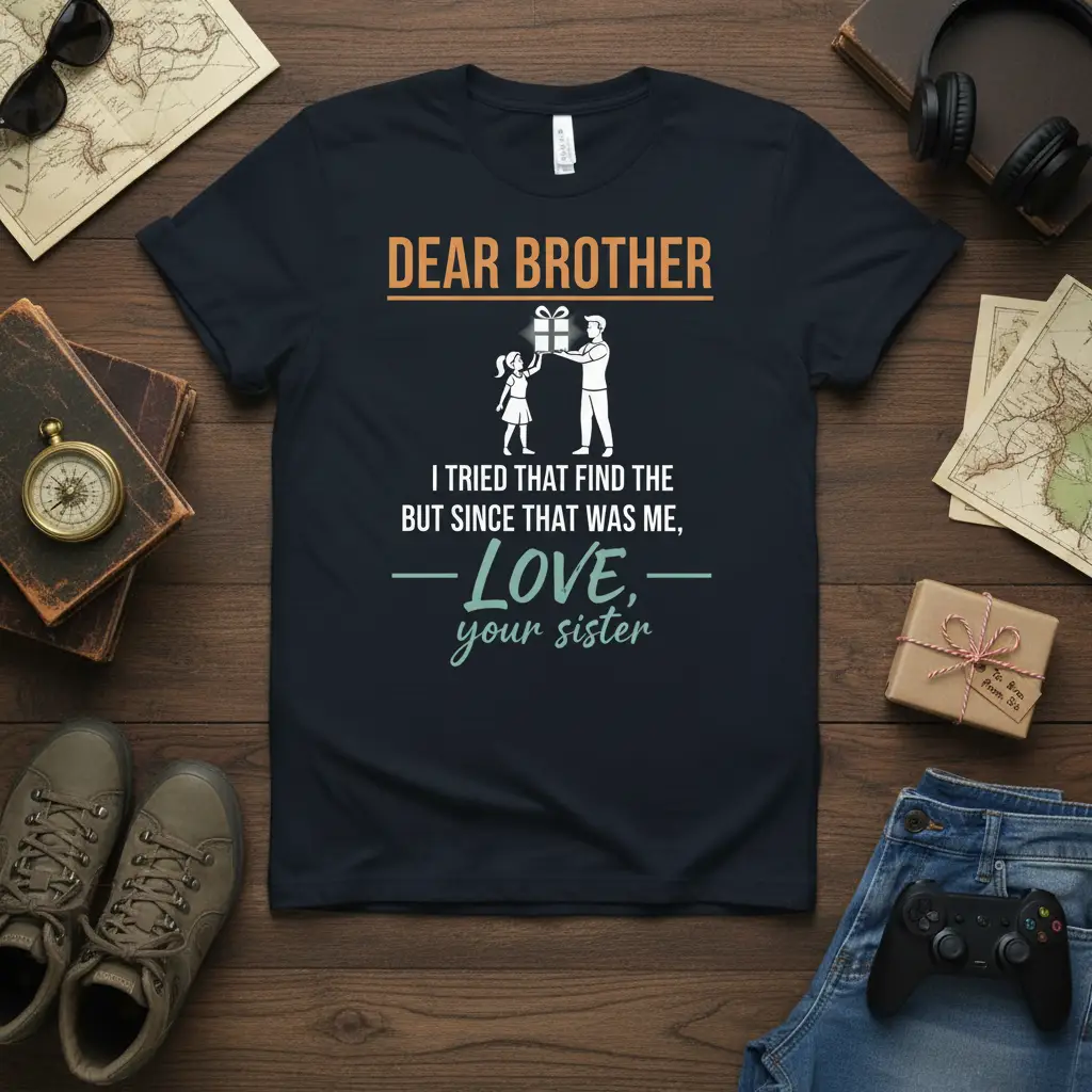 Dear Brother I Tried That Find the but Since That Was Me, T-Shirt