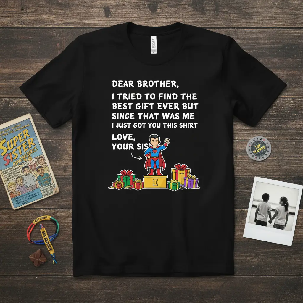 Dear Brother, I Tried to Find Statement T-Shirt