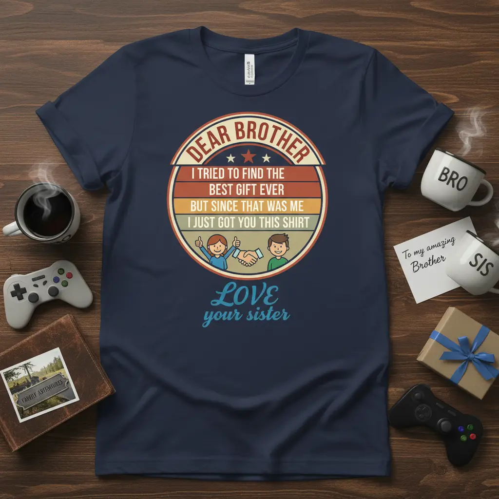 Dear Brother I Tried to Find the Best Gift Ever T-Shirt