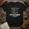 DEEP SPACE MARINER EXPLORE text design featuring creative typography on quality t-shirt