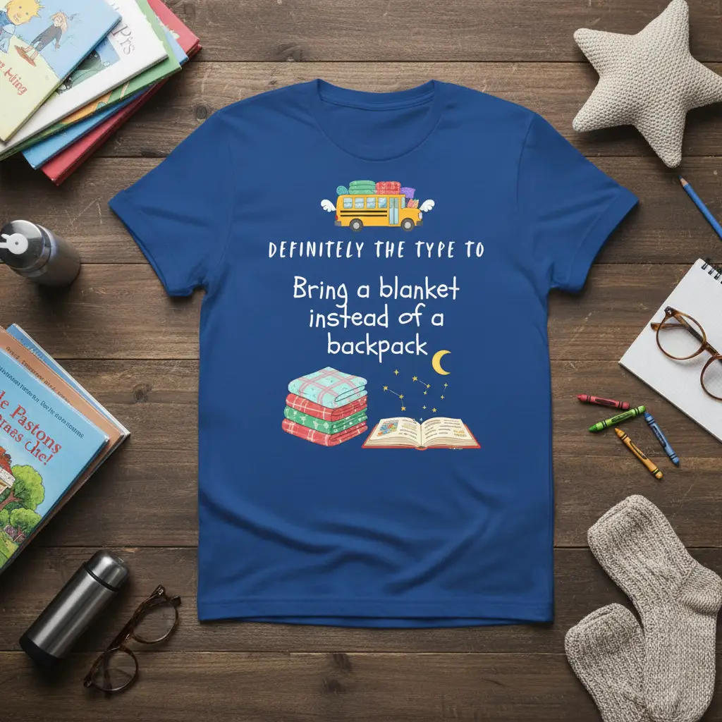 Definitely the Type to Bring a Blanket Tee Cozy Reader Gift
