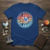 Delaware Retro Chicken T-Shirt unique graphic design printed on comfortable cotton t-shirt