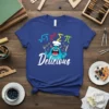 Delicious Math Monster T-Shirt eye-catching graphic design printed on comfortable cotton t-shirt