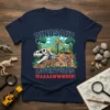 Dinosaur Adventures !RAAAAWWWRRR! t-shirt with kids digging dinosaur bones and an excavator