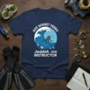 Dive Against Debris Jeddah 2018 Instructor t-shirt featuring a diver collecting debris in a wave
