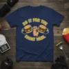Do It For The Cheat Meal funny gym humor t-shirt with burgers and weights graphic