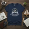 Christian t-shirt with "Do Not Be Conformed To This World Romans 12:2" text, compass graphic, and cityscape