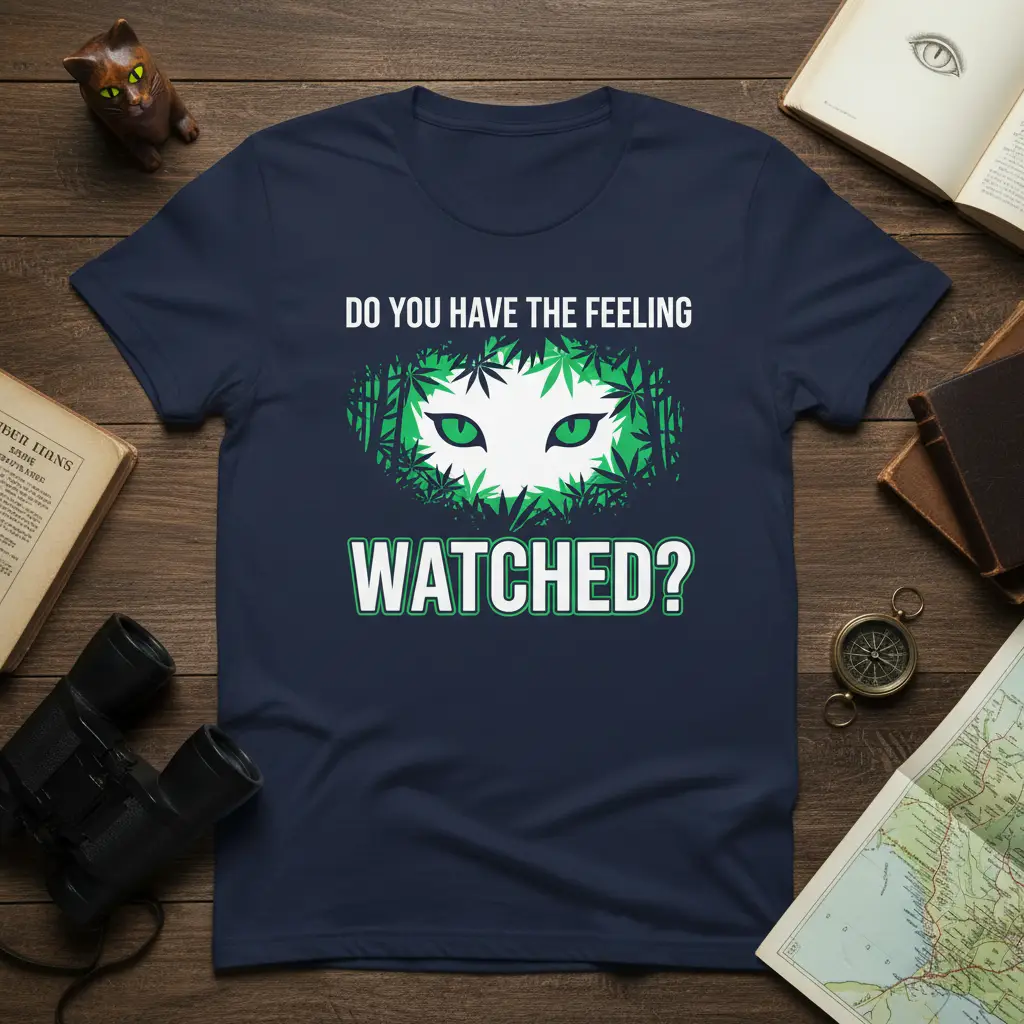 Do You Have the Feeling Watched? T-Shirt Funny Stoner Gift