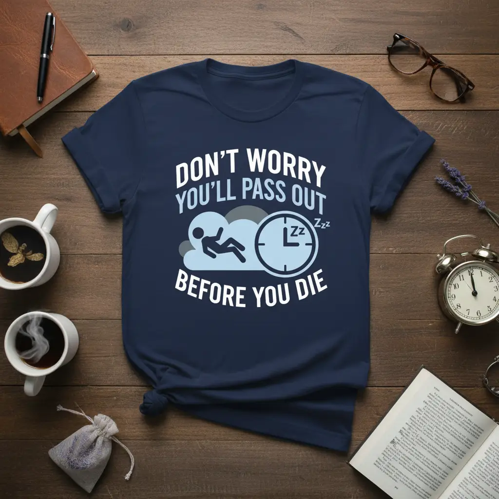 Don’t Worry You’ll Pass Out Before You Die T-Shirt