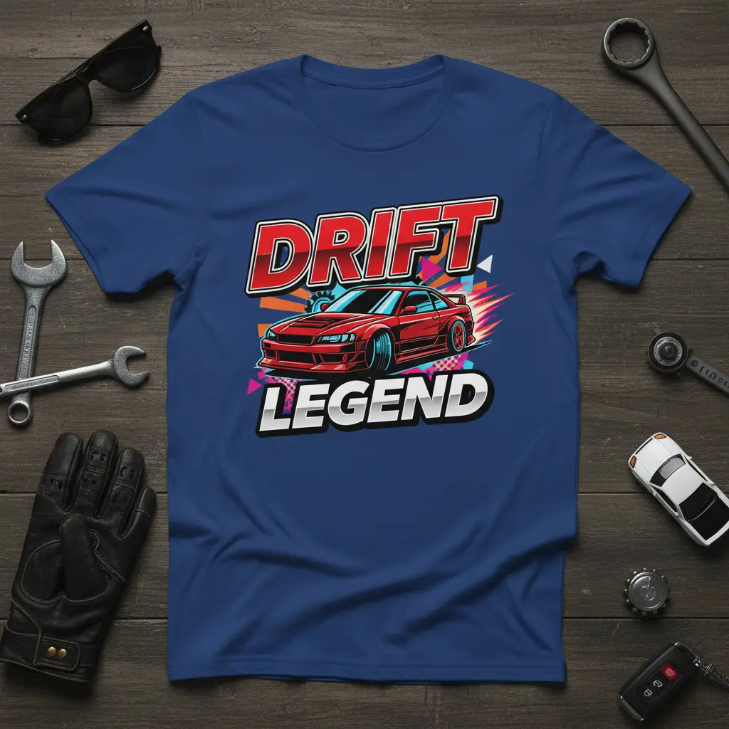 Drift Legend Car Enthusiast T-Shirt for Jdm Fans