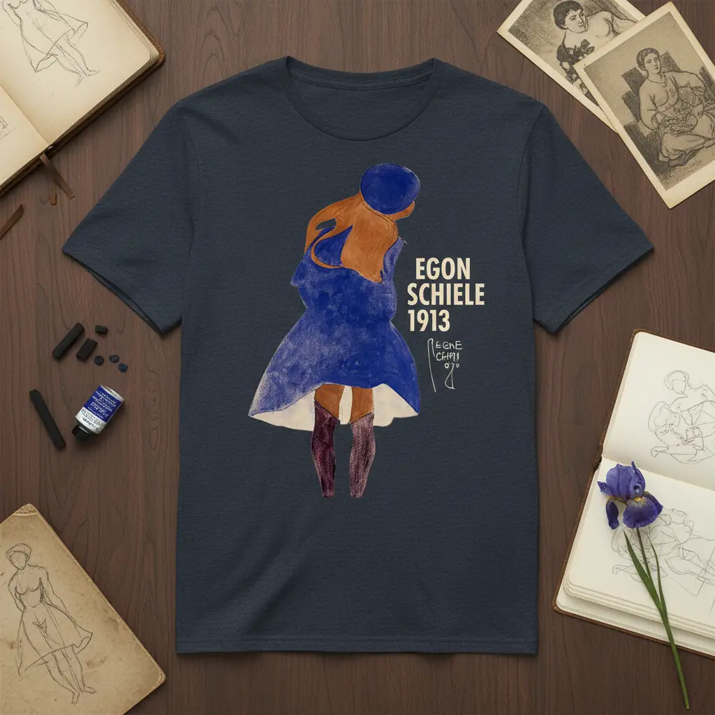 Egon Schiele 1913 Reche Chai Art Nouveau T-Shirt