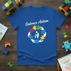 Embrace Autism T-Shirt | Autism Awareness Support Gift