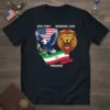 Epic Fury Roaring Lion Freedom T-Shirt with American eagle and Iranian flag graphic
