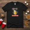 Black t-shirt with "EVERY HOLE IS A GLORY HOLE" text and a cartoon pitcher of beer