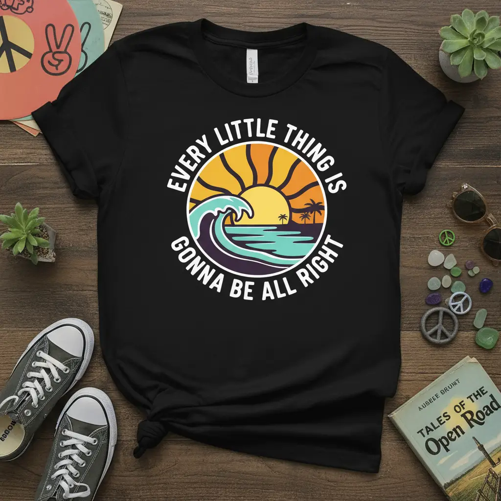 Every Little Thing Is Gonna Be All Right Retro Tee