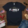FAMILY Happy Day detailed graphic design printed on comfortable cotton t-shirt