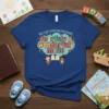 Christian Preschool t-shirt with "fearfully & wonderfully made" text and two children holding a Bible