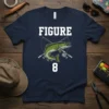 Figure 8 Fishing stylish graphic design printed on comfortable cotton t-shirt
