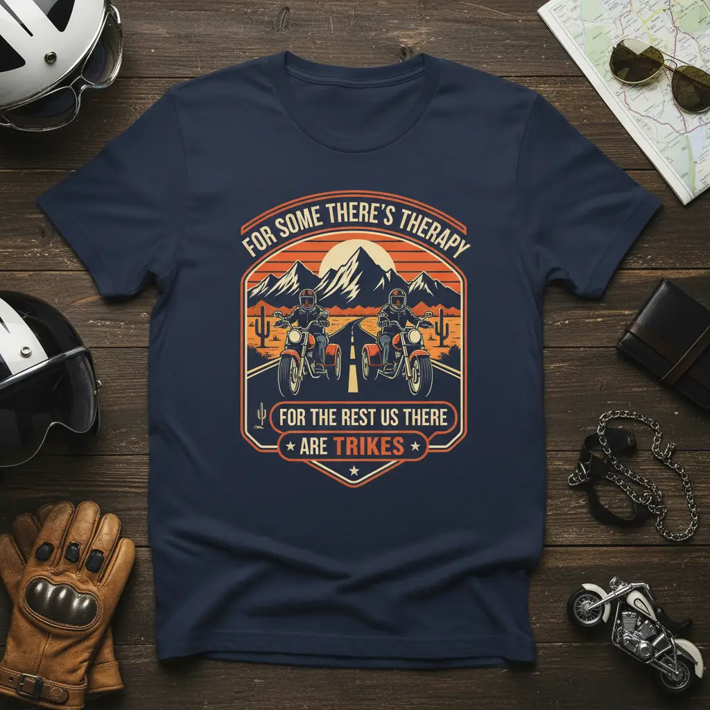 For Some There’s Therapy for the Rest Us There Are Trikes T-Shirt