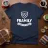 Framily Family We Choose stylish graphic design printed on comfortable cotton t-shirt